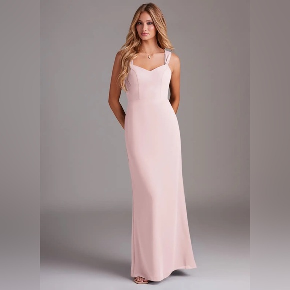 Azazie Dresses & Skirts - Azazie Blushing Pink Denise Dress